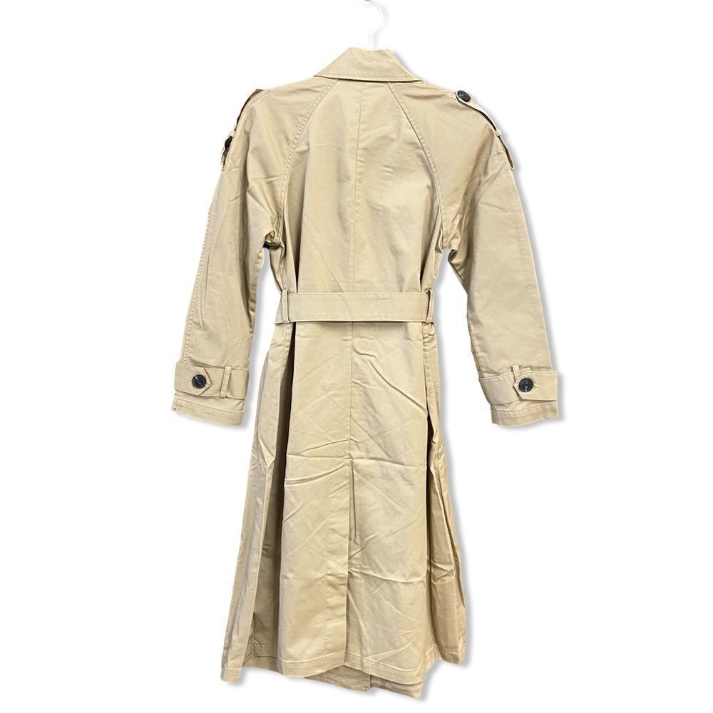 NWT Lovers and Friends Rachel Ridley Trench Coat Beige khaki belted Revolve S - Picture 7 of 12